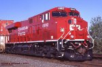 CP, Canadian Pacific Railroad 8902 ES44AC, leads a eastbound 110, past the signal at mp 93.8 Cartier sub,  Larchwood, Ontario. September 17, 2011 